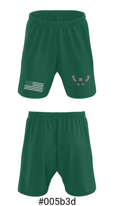 Woodland High School 16515476 Athletic Shorts With Pockets - 15