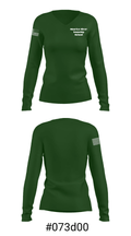 Maurice River Township School 3015336 Women's Long Sleeve V-neck Shirt - 20