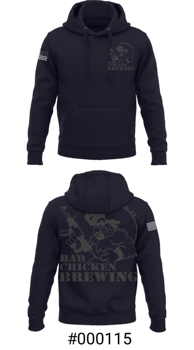 Bad Chicken Brewing 42843068 Hoodie - 8