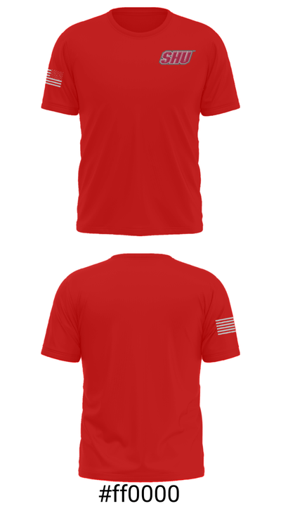 Sacred Heart University Basketball 92807732 Short Sleeve Performance Shirt - 19