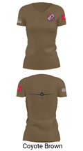151st Air Refueling Squadron 9193987 Women's Short Sleeve V-neck Shirt - 12