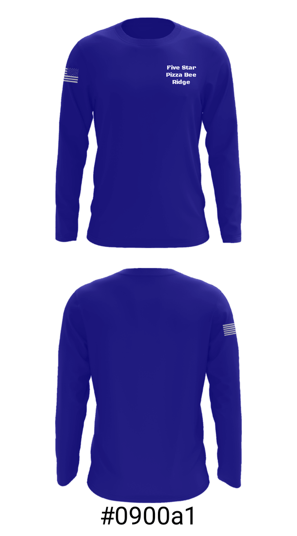 Long Sleeve Performance Shirt, Five Star Pizza Bee Ridge, , Teamtime, Team time, sublimation, custom sports apparel, team uniforms, spirit wear, spiritwear, sports uniforms, custom shirts, team store, custom team store, fundraiser sports, apparel fundraiser