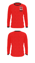 Calhoun County High School Wrestling 34908417 Long Sleeve Performance Shirt - 35