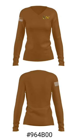 Women's Long Sleeve Vneck Shirt, North Farmington High School Basketball, Men's Basketball, Teamtime, Team time, sublimation, custom sports apparel, team uniforms, spirit wear, spiritwear, sports uniforms, custom shirts, team store, custom team store, fundraiser sports, apparel fundraiser