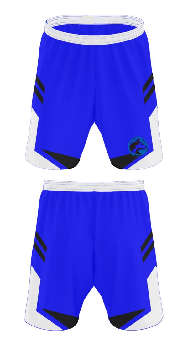 Athletic Shorts With Pockets, Hanby Middle School Basketball, Women's Basketball, Teamtime, Team time, sublimation, custom sports apparel, team uniforms, spirit wear, spiritwear, sports uniforms, custom shirts, team store, custom team store, fundraiser sports, apparel fundraiser