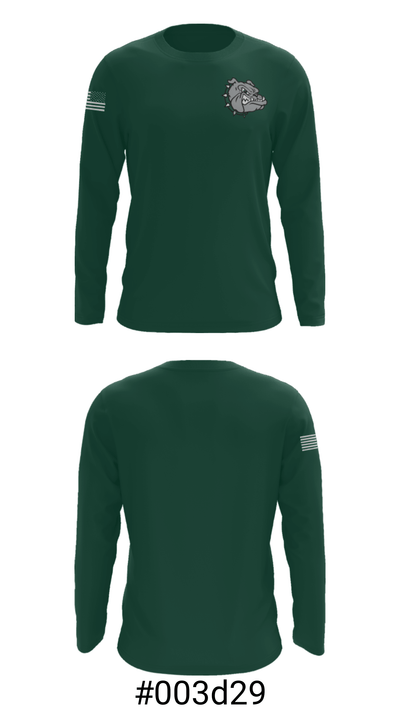 Monrovia Middle School 78493144 Long Sleeve Performance Shirt - 18