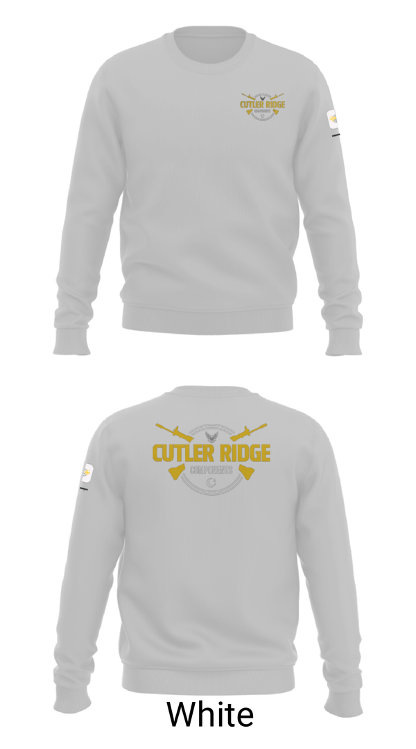 Crew Neck Sweatshirt, Cutler Ridge Components, , Teamtime, Team time, sublimation, custom sports apparel, team uniforms, spirit wear, spiritwear, sports uniforms, custom shirts, team store, custom team store, fundraiser sports, apparel fundraiser