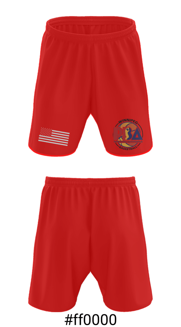 Athletic Shorts With Pockets, Philippine Basketball Association Winnipeg Inc, Men's Basketball, Teamtime, Team time, sublimation, custom sports apparel, team uniforms, spirit wear, spiritwear, sports uniforms, custom shirts, team store, custom team store, fundraiser sports, apparel fundraiser