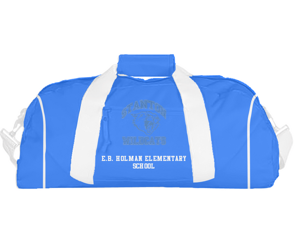 Duffle Bag, E.B. Holman Elementary School, Spirit Store, Teamtime, Team time, sublimation, custom sports apparel, team uniforms, spirit wear, spiritwear, sports uniforms, custom shirts, team store, custom team store, fundraiser sports, apparel fundraiser