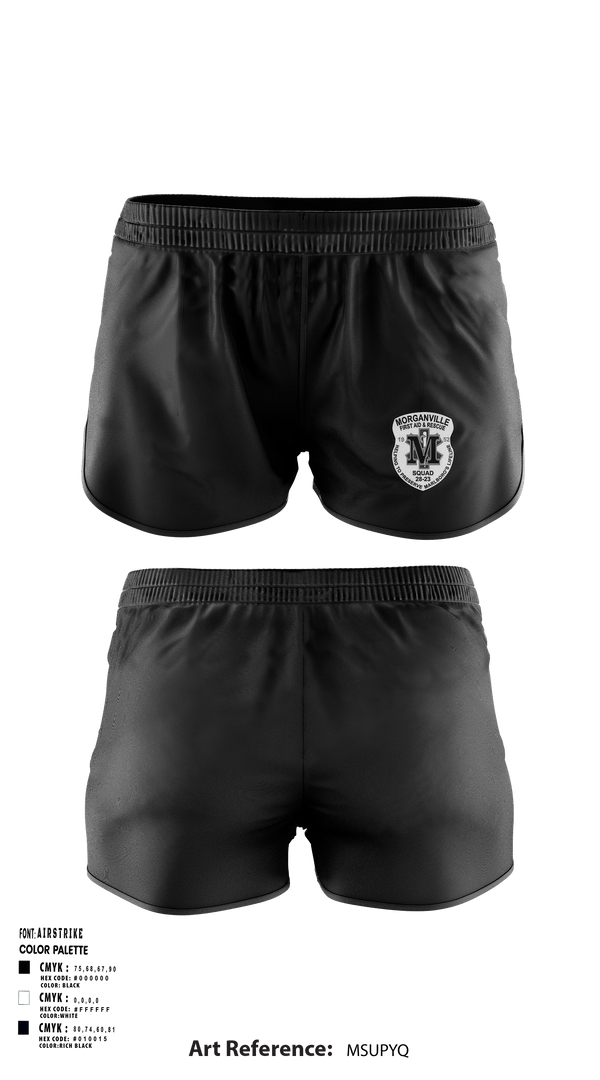 Ranger Panties, MORGANVILLE EMSMORGANVILLE EMS, , Teamtime, Team time, sublimation, custom sports apparel, team uniforms, spirit wear, spiritwear, sports uniforms, custom shirts, team store, custom team store, fundraiser sports, apparel fundraiser
