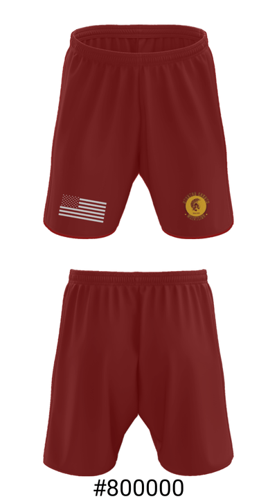 Stanton County High School Wrestling 3993348 Athletic Shorts With Pockets - 15