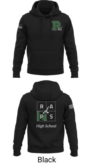 Hoodie, Rapoport Academy Public School-Meyer High School Basketball, Women's Basketball, Teamtime, Team time, sublimation, custom sports apparel, team uniforms, spirit wear, spiritwear, sports uniforms, custom shirts, team store, custom team store, fundraiser sports, apparel fundraiser