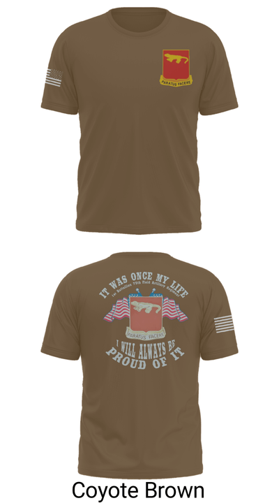 Alpha Battery 1st Battalion 75th Field Artillery 73323132 Short Sleeve Performance Shirt - 14