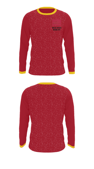 Long Sleeve Performance Shirt, Beth Haven Bearcats, Men's Basketball, Teamtime, Team time, sublimation, custom sports apparel, team uniforms, spirit wear, spiritwear, sports uniforms, custom shirts, team store, custom team store, fundraiser sports, apparel fundraiser