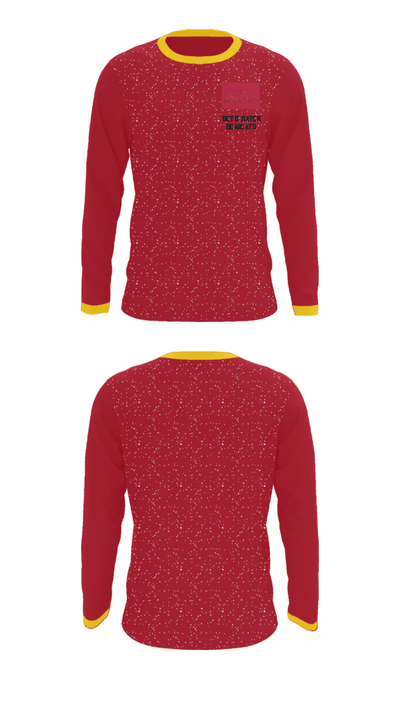 Beth Haven Bearcats 478141 Long Sleeve Performance Shirt - 35