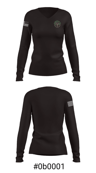 Women's Long Sleeve Vneck Shirt, Richard Allen Schools Fundraiser, Spirit Store, Teamtime, Team time, sublimation, custom sports apparel, team uniforms, spirit wear, spiritwear, sports uniforms, custom shirts, team store, custom team store, fundraiser sports, apparel fundraiser