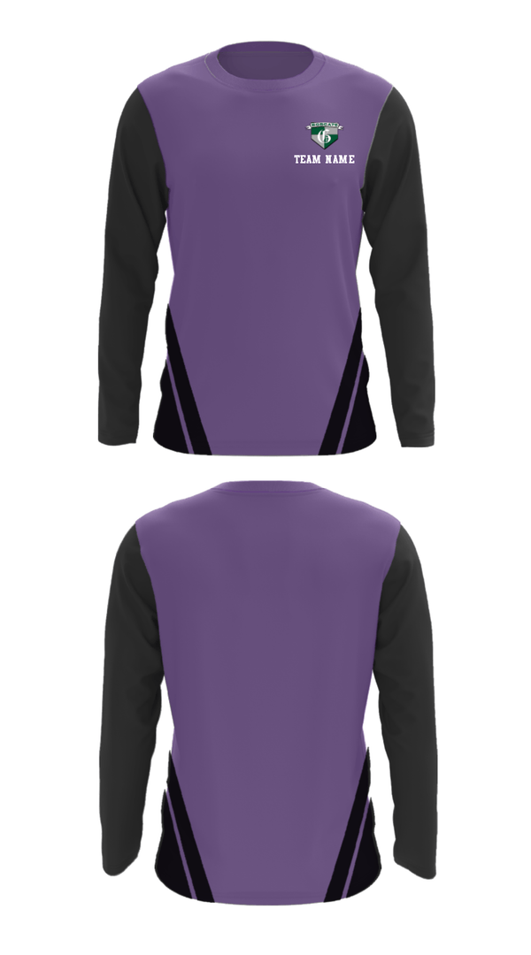 Long Sleeve Performance Shirt, Pasco Basketball Club Pbc, Men's Basketball, Teamtime, Team time, sublimation, custom sports apparel, team uniforms, spirit wear, spiritwear, sports uniforms, custom shirts, team store, custom team store, fundraiser sports, apparel fundraiser
