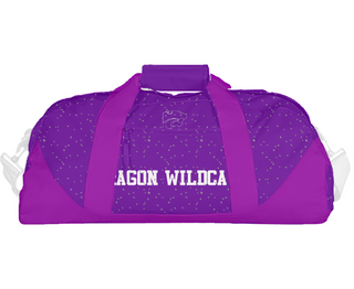 Duffle Bag, Aragon wildcats, Football, Teamtime, Team time, sublimation, custom sports apparel, team uniforms, spirit wear, spiritwear, sports uniforms, custom shirts, team store, custom team store, fundraiser sports, apparel fundraiser