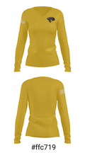 Fountain Lake Middle School 23180078 Women's Long Sleeve V-neck Shirt - 20