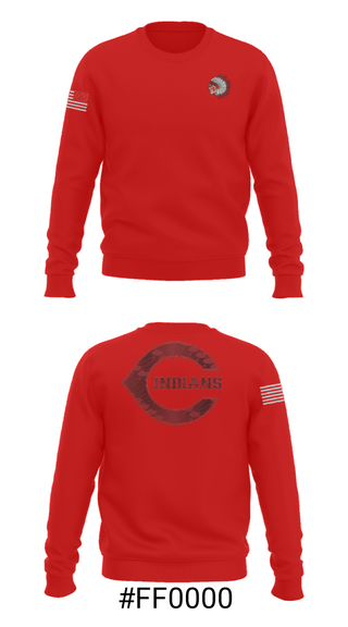 Crew Neck Sweatshirt, Campbell High School Basketball, Men's Basketball, Teamtime, Team time, sublimation, custom sports apparel, team uniforms, spirit wear, spiritwear, sports uniforms, custom shirts, team store, custom team store, fundraiser sports, apparel fundraiser