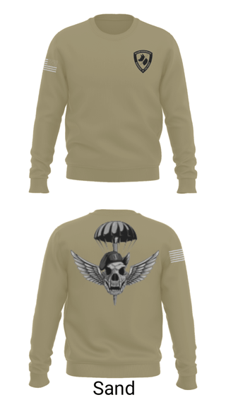 Crew Neck Sweatshirt, , Army, Teamtime, Team time, sublimation, custom sports apparel, team uniforms, spirit wear, spiritwear, sports uniforms, custom shirts, team store, custom team store, fundraiser sports, apparel fundraiser