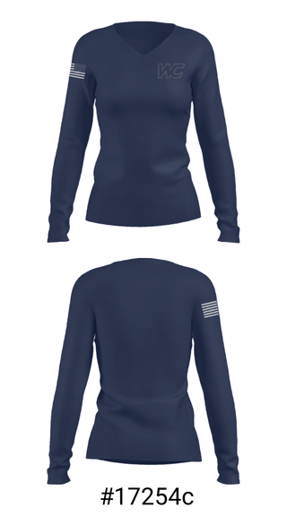 Women's Long Sleeve Vneck Shirt, Willow Canyon High School Basketball, Men's Basketball, Teamtime, Team time, sublimation, custom sports apparel, team uniforms, spirit wear, spiritwear, sports uniforms, custom shirts, team store, custom team store, fundraiser sports, apparel fundraiser