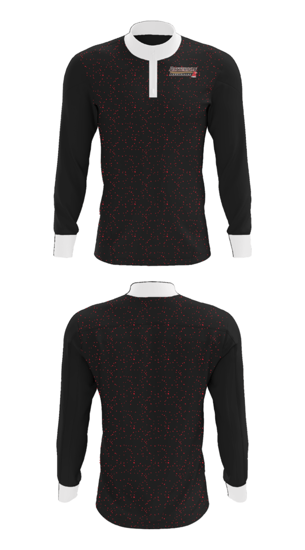 Quarter Zip Jacket, Patterson, Men's Basketball, Teamtime, Team time, sublimation, custom sports apparel, team uniforms, spirit wear, spiritwear, sports uniforms, custom shirts, team store, custom team store, fundraiser sports, apparel fundraiser