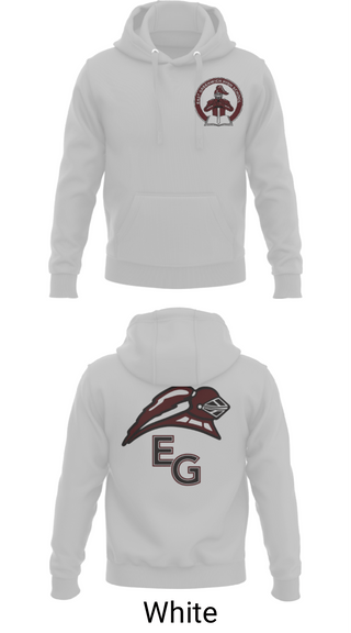 Hoodie, East Greenwich High School Ice Hockey, Ice Hockey, Teamtime, Team time, sublimation, custom sports apparel, team uniforms, spirit wear, spiritwear, sports uniforms, custom shirts, team store, custom team store, fundraiser sports, apparel fundraiser