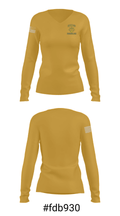 Ilwaco High School Wrestling 7421993 Women's Long Sleeve V-neck Shirt - 20