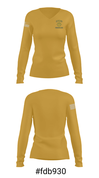 Women's Long Sleeve Vneck Shirt, Ilwaco High School Wrestling, Wrestling, Teamtime, Team time, sublimation, custom sports apparel, team uniforms, spirit wear, spiritwear, sports uniforms, custom shirts, team store, custom team store, fundraiser sports, apparel fundraiser