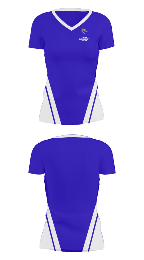 Women's Short Sleeve Vneck Shirt, Adrian Elementary School, Spirit Store, Teamtime, Team time, sublimation, custom sports apparel, team uniforms, spirit wear, spiritwear, sports uniforms, custom shirts, team store, custom team store, fundraiser sports, apparel fundraiser