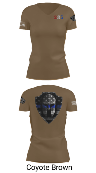 Women's Short Sleeve Vneck Shirt, , Police, Teamtime, Team time, sublimation, custom sports apparel, team uniforms, spirit wear, spiritwear, sports uniforms, custom shirts, team store, custom team store, fundraiser sports, apparel fundraiser