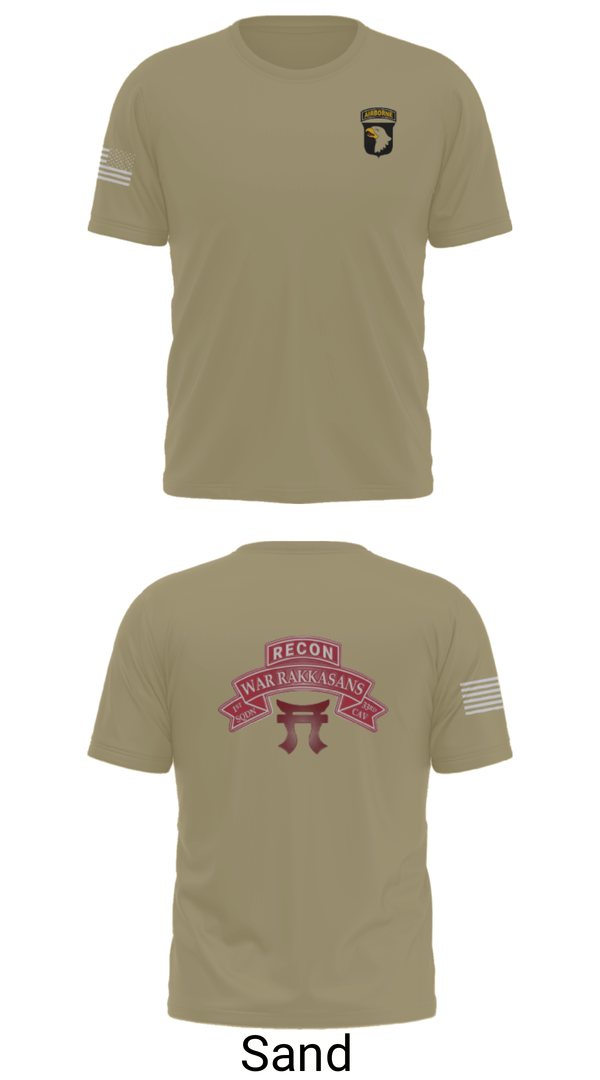 Short Sleeve Performance Shirt, 1-33 CAV, Army, Teamtime, Team time, sublimation, custom sports apparel, team uniforms, spirit wear, spiritwear, sports uniforms, custom shirts, team store, custom team store, fundraiser sports, apparel fundraiser