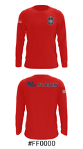 Parkway South High School Wrestling 78198292 Long Sleeve Performance Shirt - 18