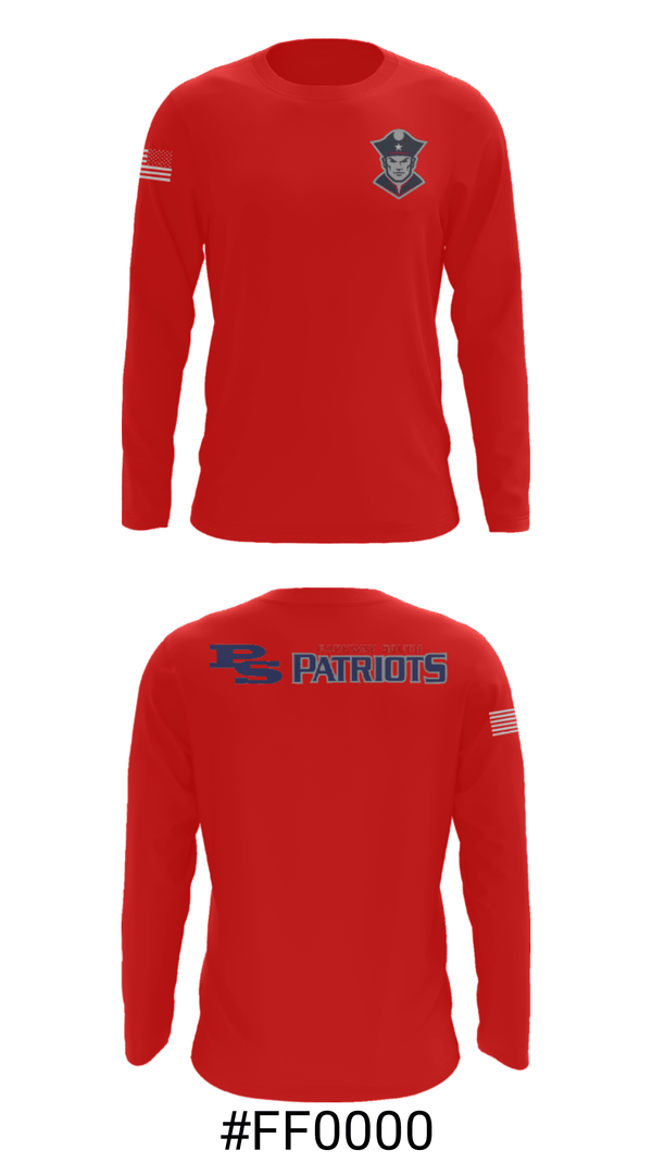 Long Sleeve Performance Shirt, Parkway South High School Wrestling, Wrestling, Teamtime, Team time, sublimation, custom sports apparel, team uniforms, spirit wear, spiritwear, sports uniforms, custom shirts, team store, custom team store, fundraiser sports, apparel fundraiser
