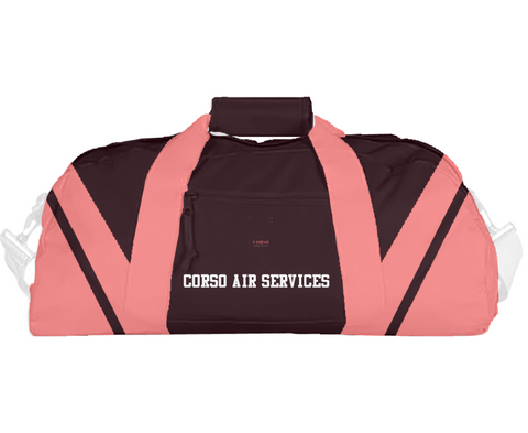 Duffle Bag, Corso Air Services, , Teamtime, Team time, sublimation, custom sports apparel, team uniforms, spirit wear, spiritwear, sports uniforms, custom shirts, team store, custom team store, fundraiser sports, apparel fundraiser