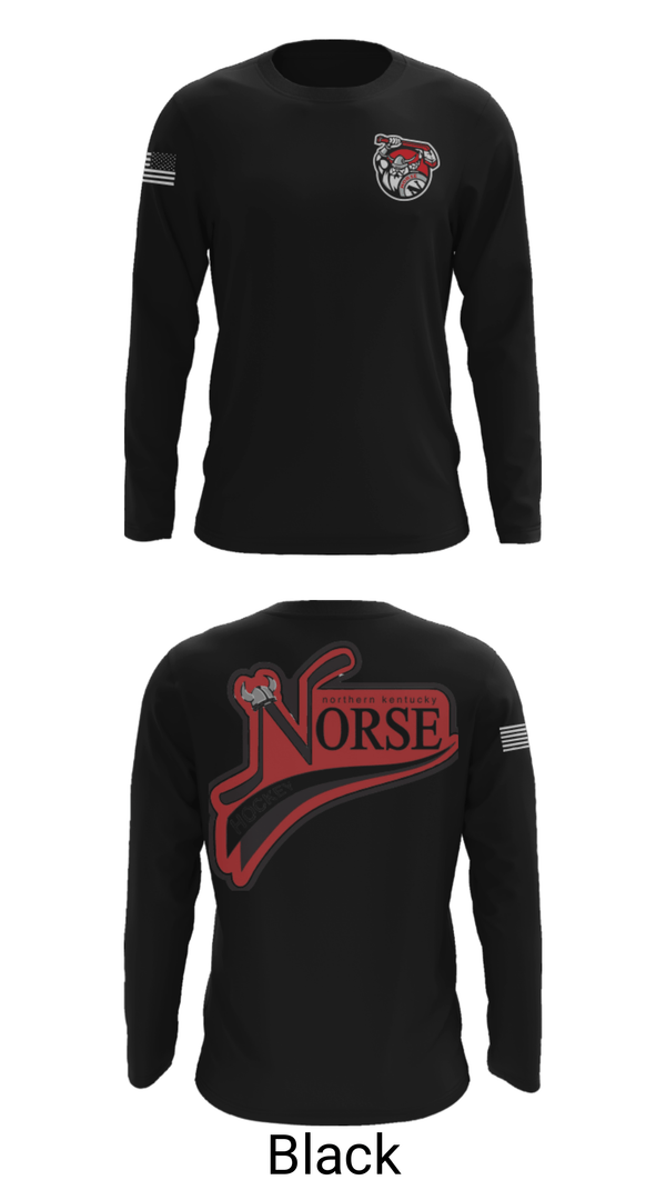 Long Sleeve Performance Shirt, Northern Kentucky Youth Hockey Association, Ice Hockey, Teamtime, Team time, sublimation, custom sports apparel, team uniforms, spirit wear, spiritwear, sports uniforms, custom shirts, team store, custom team store, fundraiser sports, apparel fundraiser