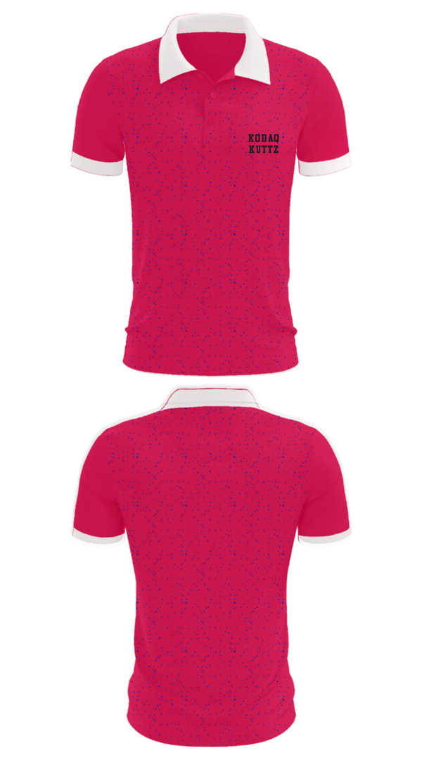 Short Sleeve Performance Polo, Kodaq Kuttz, , Teamtime, Team time, sublimation, custom sports apparel, team uniforms, spirit wear, spiritwear, sports uniforms, custom shirts, team store, custom team store, fundraiser sports, apparel fundraiser