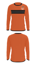 North High School Swimming 93341343 Long Sleeve Performance Shirt - 23