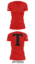 Turner Middle School 81161179 Women's Short Sleeve V-neck Shirt - 21
