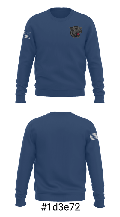 Hermitage High School Wrestling 73374256 Crew Neck Sweatshirt - 16