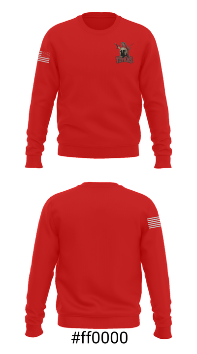 Victoria East High School Wrestling 25691035 Crew Neck Sweatshirt - 16