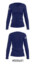 Blessed Virgin Mary School 84924261 Women's Long Sleeve V-neck Shirt - 20