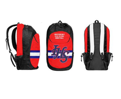 Gear Bag, Independence High School Basketball, Women's Basketball, Teamtime, Team time, sublimation, custom sports apparel, team uniforms, spirit wear, spiritwear, sports uniforms, custom shirts, team store, custom team store, fundraiser sports, apparel fundraiser