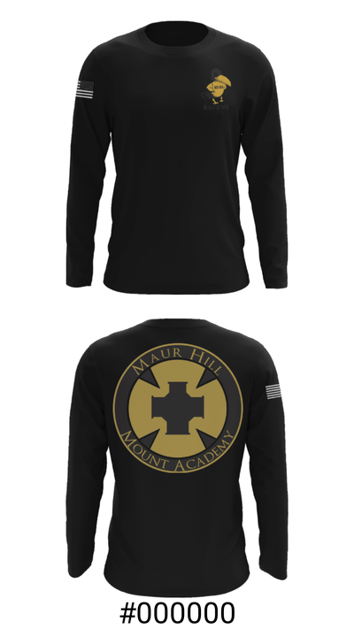 Maur Hill - Mount Academy Swimming 44931227 Long Sleeve Performance Shirt - 18