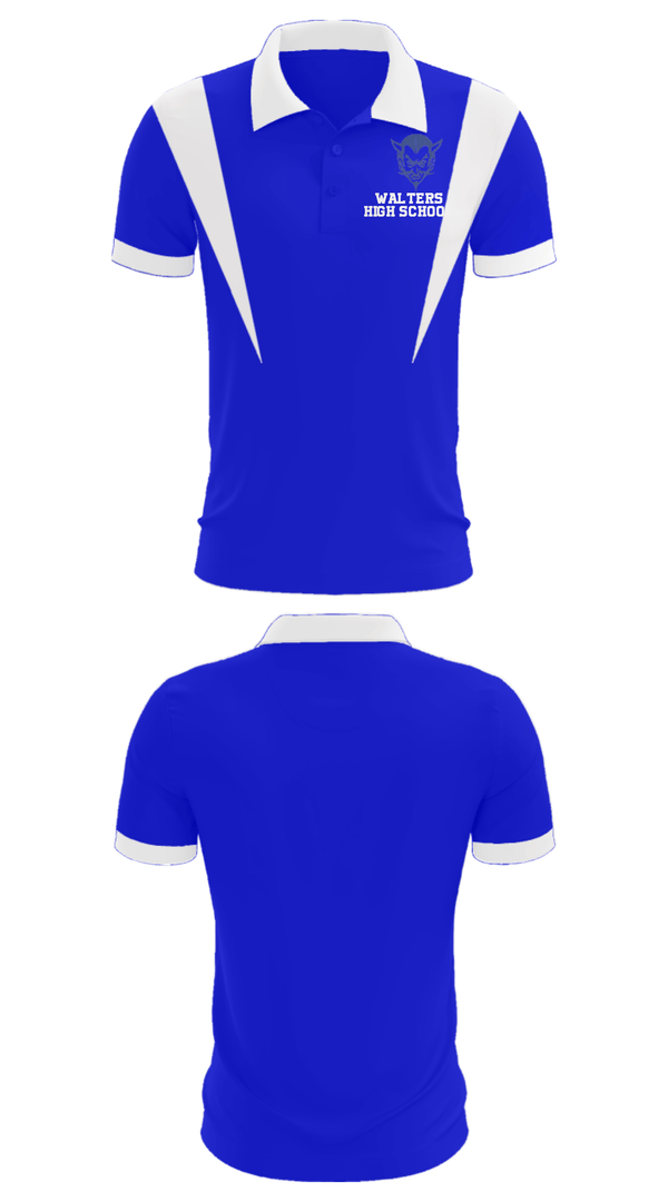 Short Sleeve Performance Polo, Walters High School, Spirit Store, Teamtime, Team time, sublimation, custom sports apparel, team uniforms, spirit wear, spiritwear, sports uniforms, custom shirts, team store, custom team store, fundraiser sports, apparel fundraiser
