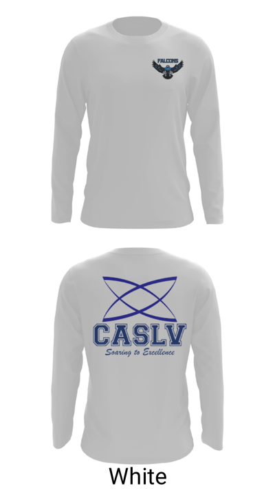 Coral Academy Of Science Las Vegas Centennial Hills 41047024 Long Sleeve Performance Shirt - 4
