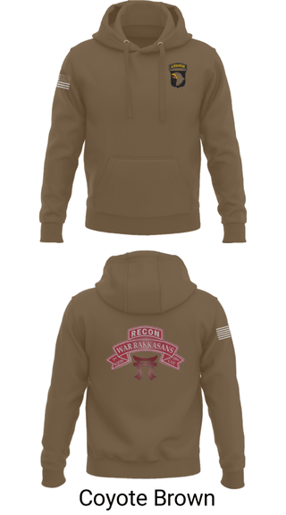 Hoodie, 1-33 CAV, Army, Teamtime, Team time, sublimation, custom sports apparel, team uniforms, spirit wear, spiritwear, sports uniforms, custom shirts, team store, custom team store, fundraiser sports, apparel fundraiser