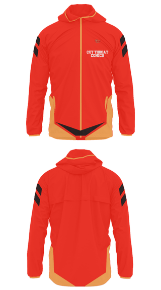 Windbreaker, Cut Throat Comics, , Teamtime, Team time, sublimation, custom sports apparel, team uniforms, spirit wear, spiritwear, sports uniforms, custom shirts, team store, custom team store, fundraiser sports, apparel fundraiser