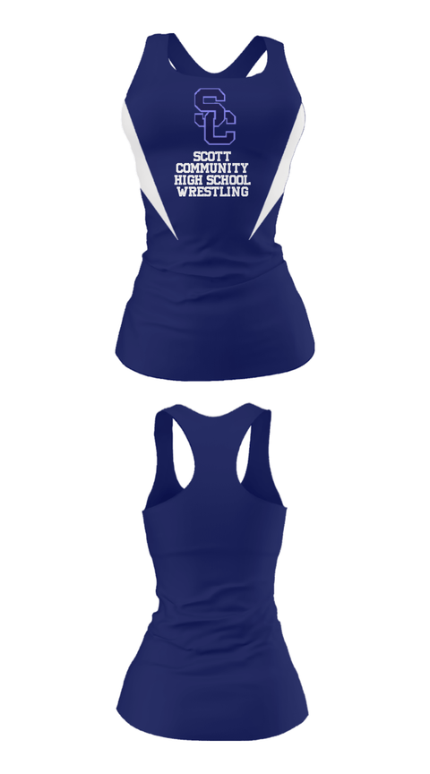 Tank Top, Scott Community High School Wrestling, Wrestling, Teamtime, Team time, sublimation, custom sports apparel, team uniforms, spirit wear, spiritwear, sports uniforms, custom shirts, team store, custom team store, fundraiser sports, apparel fundraiser